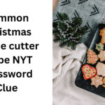 Common Christmas Cookie Cutter Shape Nyt Crossword Clue   December With Christmas Cookie Shape Crossword Clue