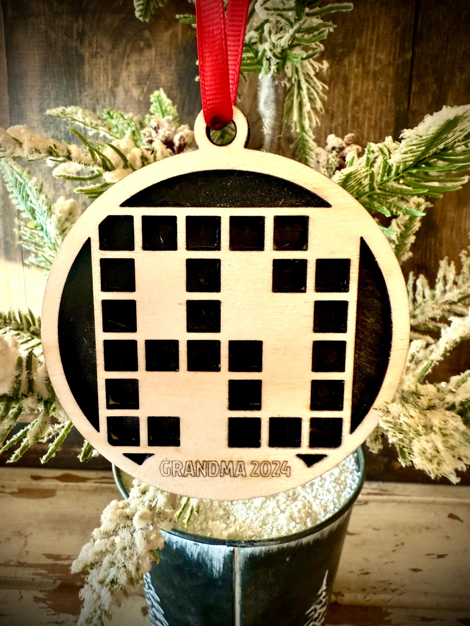 crossword puzzle 2 layer personalized laser cut wood christmas in christmas tree decoration nyt crossword scaled Crossword Puzzle 2-Layer Personalized Laser Cut Wood Christmas in Christmas Tree Decoration Nyt Crossword