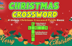Crossword Puzzles With Answers | Christmas Guessing Game | Word Game For  Christmas pertaining to The Holiday Zone Merry Christmas Crossword Puzzle