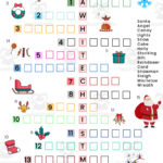 Differentiated Christmas Crossword For Esl Learnersteach Simple With Regard To Christmas Vocabulary Crossword Puzzle