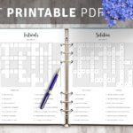 Download Printable Festivals Crossword Puzzle Pdf   Celebrate Intended For Christmas Song Line From An Artist Crossword