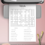 Download Printable Festivals Crossword Puzzle Pdf   Celebrate Regarding Blank Log Christmas Dessert Crossword