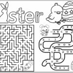 Easter Bunny Alphabet Maze & Path Activity Follow The Abcs & Find In Follower Of Christmas Or Easter Crossword