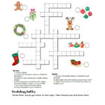 Easy Christmas Crossword A1 A…: English Esl Worksheets Pdf & Doc With Easy Christmas Crossword Puzzle