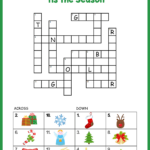 Easy Christmas Crossword Pertaining To Christmas For Short Crossword Clue