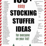 Easy Stocking Stuffer Ideas (Unique, Fun, & Practical)   Snappy Pertaining To Christmas Stocking Stuffer Crossword