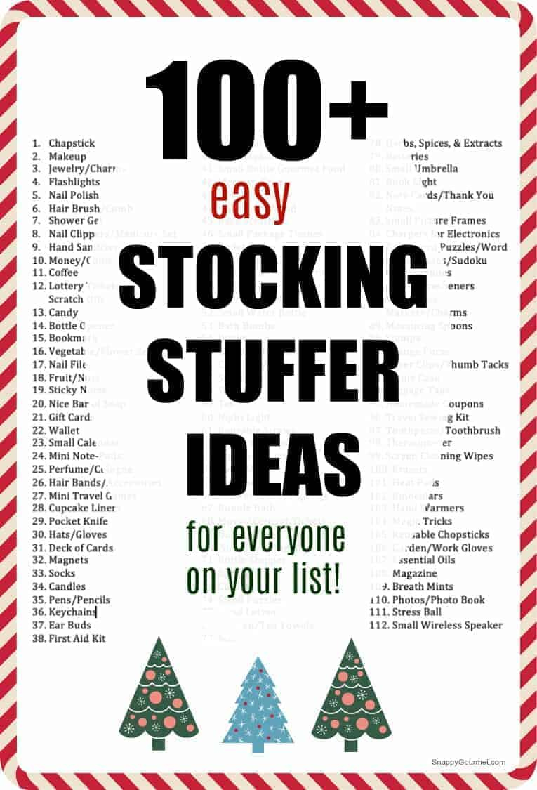 Easy Stocking Stuffer Ideas (Unique, Fun, &amp;amp; Practical) - Snappy pertaining to Christmas Stocking Stuffer Crossword