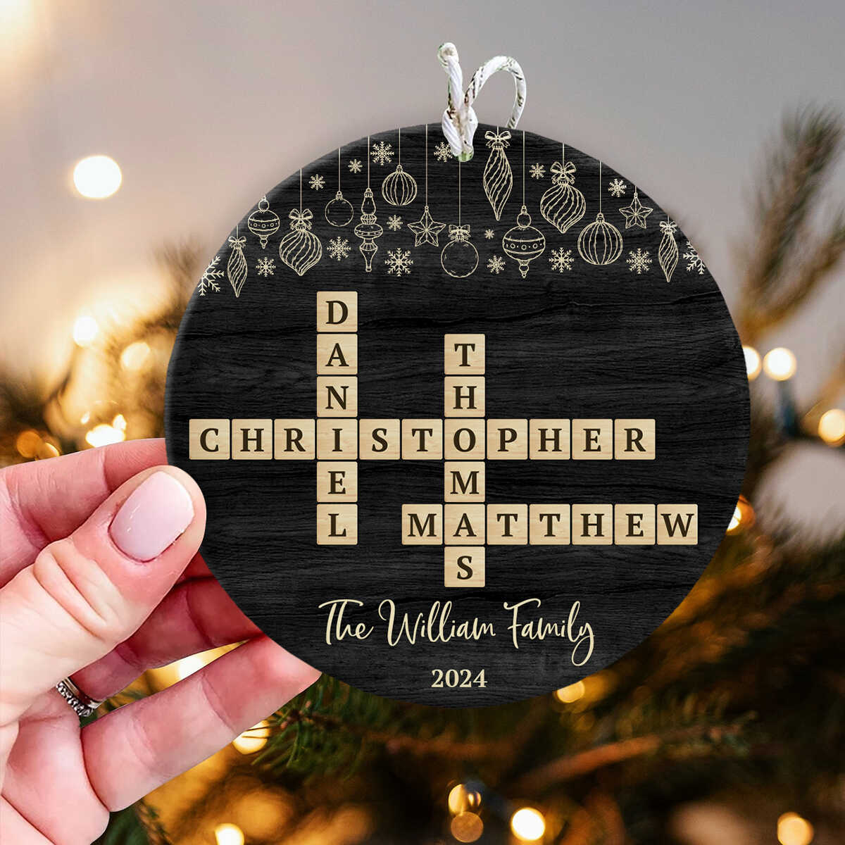 family crossword puzzle ornament custom family member name with regard to popular christmas ornament for one crossword clue Family Crossword Puzzle Ornament, Custom Family Member Name with regard to Popular Christmas Ornament For One Crossword Clue