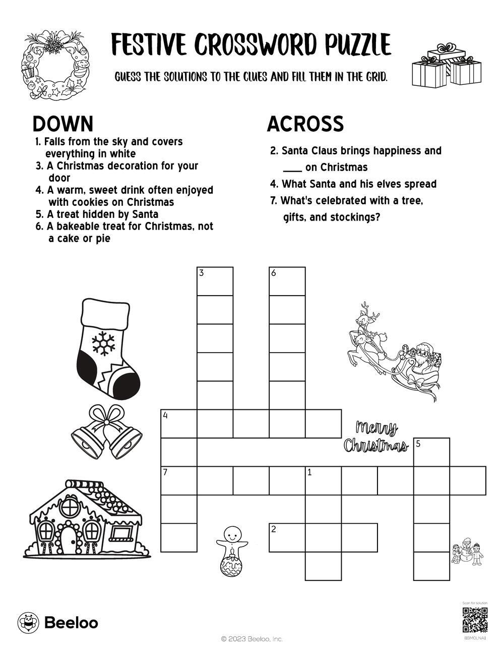 festive crossword puzzle beeloo printable crafts and activities intended for sweet christmas decor crossword clue Festive Crossword Puzzle • Beeloo Printable Crafts And Activities intended for Sweet Christmas Decor Crossword Clue