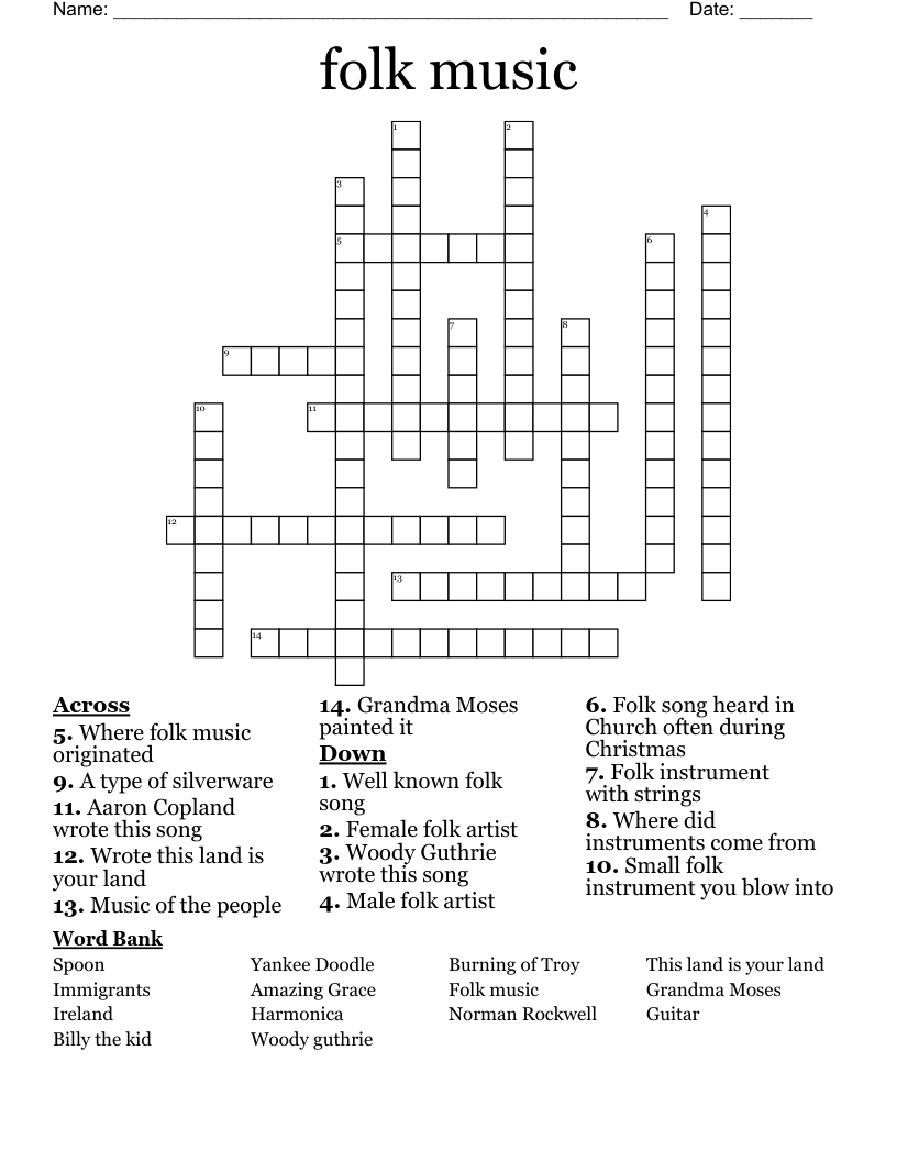 folk music crossword wordmint within christmas song line from an artist crossword Folk Music Crossword - Wordmint within Christmas Song Line From An Artist Crossword