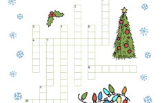 Free Christmas Printables – Crossword | Mama Geek for Printable Crossword Puzzle Christmas