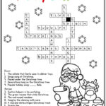 Free Holiday Crossword Printable To Print   Puzzlesandplans Inside Free Christmas Season Crossword