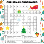 Free Printable Christmas Crossword Puzzle For Kids Intended For Christmas Tree Often Crossword
