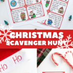 Free Printable Christmas Scavenger Hunt In Masked Mimes Associated With Christmas Crossword Clue