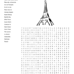 French Body Parts Crossword   Wordmint Within Christmas In Paris Crossword