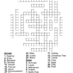 French Christmas Crossword   Wordmint For French For Christmas Crossword