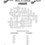 French Noël Mots Croisés   French Christmas Crossword Puzzle Intended For French For Christmas Crossword