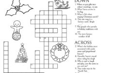Frosty Crossword • Beeloo Printable Crafts And Activities For Kids with Christmas Carol Crossword Clue 4 Letters