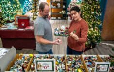 Glittery Old World Christmas Ornaments Sold In Spokane Are The throughout Glistening As Christmas Ornament Crossword