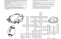 Grateful Crossword Puzzle • Beeloo Printable Crafts And Activities regarding Seasoning For the Christmas Turkey Crossword