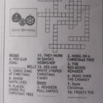 Here Is A Holiday Crossword Puzzle. Across Popular Song:    Bells Regarding Popular Christmas Song Crossword