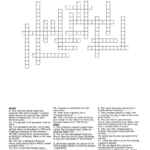 Holiday Crossword Puzzle   Wordmint Inside Blue Christmas Singer Crossword