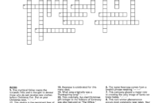 Holiday Crossword Puzzle – Wordmint regarding Christmas Photo Action Crossword