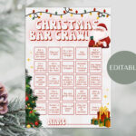 Holiday Scavenger Hunt Adults   Etsy Uk Inside Christmas Themed Pub Crawl Crossword