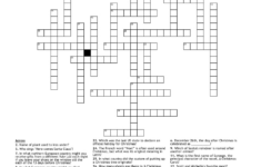 Holiday Team Building Crossword - Wordmint with Group on the 11th Day of Christmas Crossword