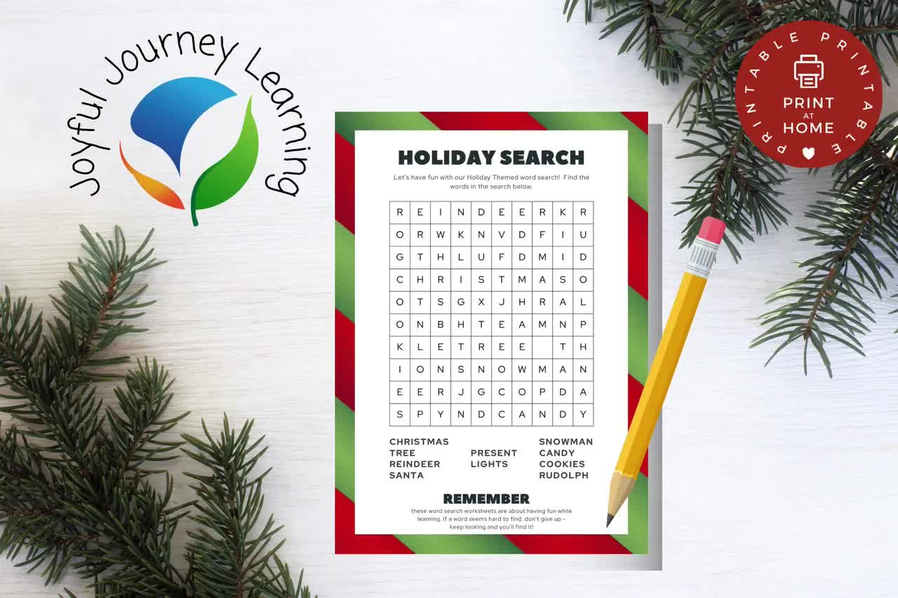 holiday word search activity sheet christmas kids activity instant download education resource homeschool resource christmas fun for spot for some christmas decorations crossword clue Holiday Word Search Activity Sheet | Christmas Kids Activity | Instant Download | Education Resource | Homeschool Resource | Christmas Fun for Spot For Some Christmas Decorations Crossword Clue