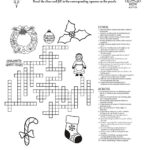 Jack Frost'S Crossword • Beeloo Printable Crafts And Activities In Used To Decorate A Christmas Tree Crossword