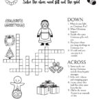 Jack Frost'S Crossword • Beeloo Printable Crafts And Activities With From Which Christmas Lights Might Hang Crossword