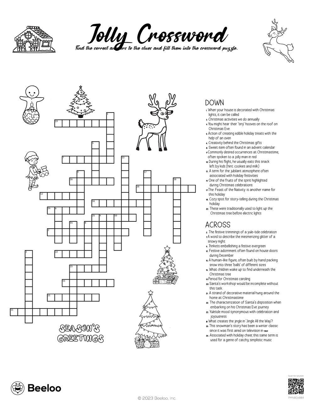 jolly crossword beeloo printable crafts and activities for kids for period preceding christmas crossword clue Jolly Crossword • Beeloo Printable Crafts And Activities For Kids for Period Preceding Christmas Crossword Clue