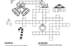 Jolly Crossword • Beeloo Printable Crafts And Activities For Kids intended for Traditional Christmas Drink Crossword