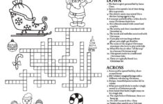 Jolly Crossword Puzzle • Beeloo Printable Crafts And Activities with Christmas Baked Goods Crossword Clue