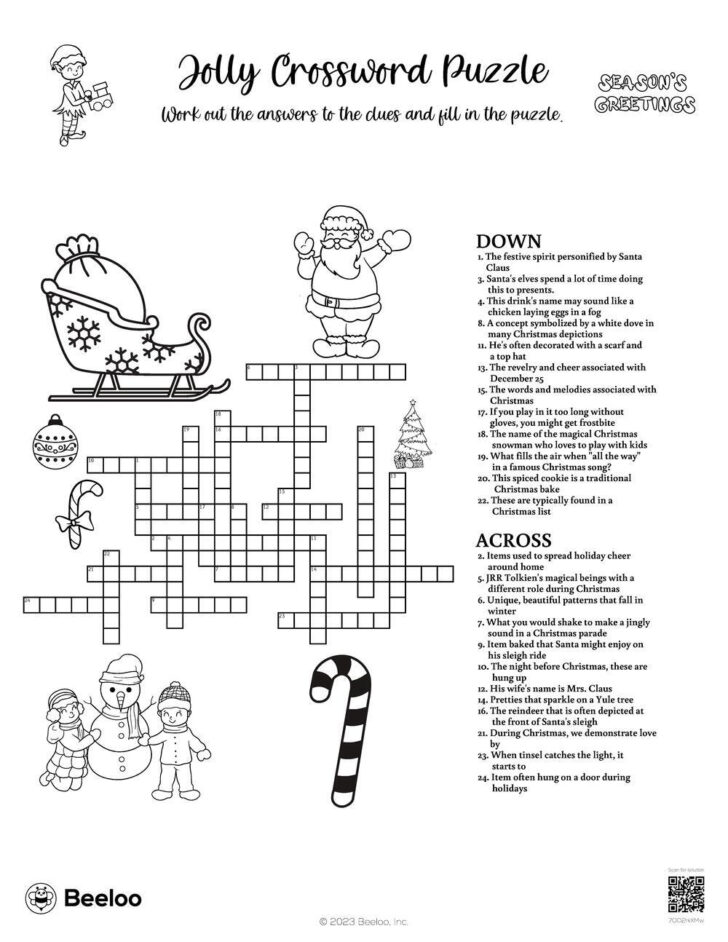 Christmas Baked Goods Crossword Clue