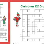 Ks2 Christmas Elf Crossword Pertaining To Christmas Elf Crossword Answers