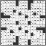 L.a.times Crossword Corner: Saturday, September, 9, 2023David Karp Pertaining To He's Up Each Christmas Crossword Clue