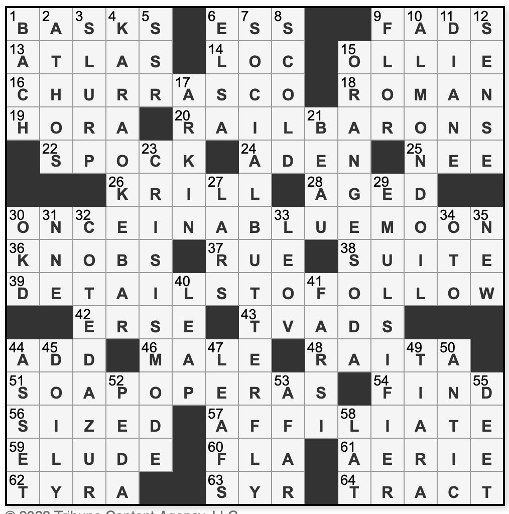 l a times crossword corner saturday september 9 2023david karp pertaining to he039s up each christmas crossword clue L.a.times Crossword Corner: Saturday, September, 9, 2023David Karp pertaining to He's Up Each Christmas Crossword Clue