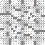 La Times Crossword 21 May 23, Sunday   Laxcrossword Intended For The Twelve Days Of Christmas Musicians Crossword Clue