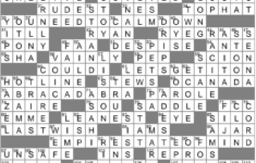 La Times Crossword 22 Jan 23, Sunday – Laxcrossword intended for Instrument Heard In Many Christmas Hymns Crossword Clue