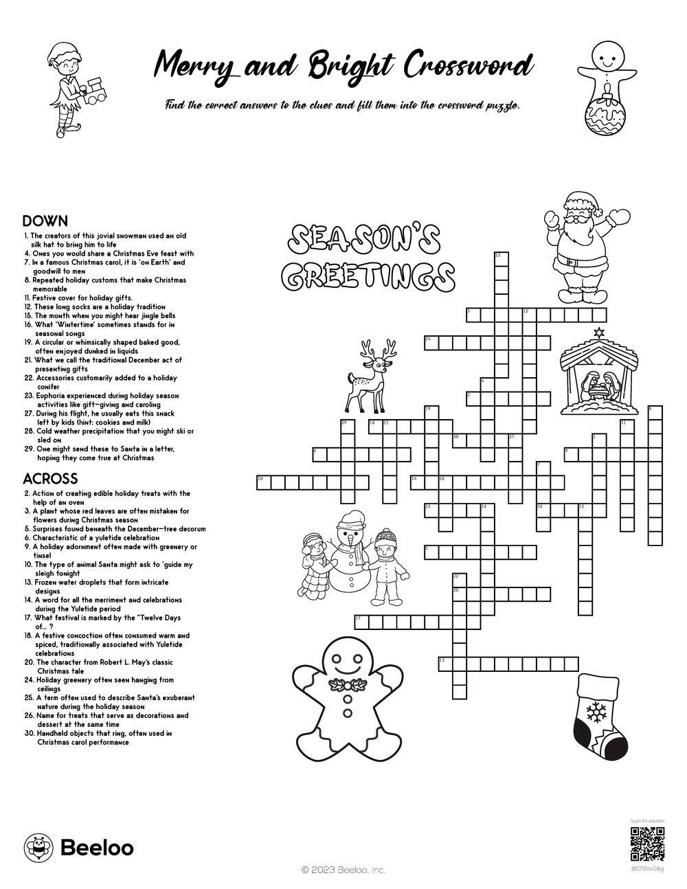 merry and bright crossword beeloo printable crafts and intended for popular christmas time desserts crossword Merry And Bright Crossword • Beeloo Printable Crafts And intended for Popular Christmas Time Desserts Crossword