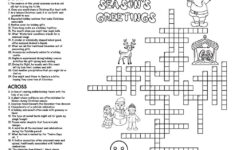 Merry And Bright Crossword • Beeloo Printable Crafts And regarding A Christmas Carol Name Crossword