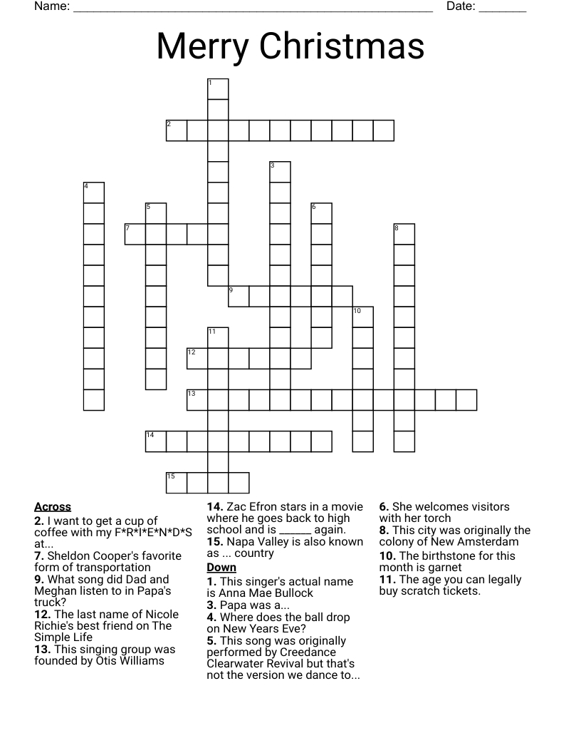 merry christmas crossword wordmint with listen to christmas carols crossword Merry Christmas Crossword - Wordmint with Listen to Christmas Carols Crossword