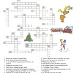 Mots Croises De Noel (Christmas Crossword Puzzle) | 24/7 In France Pertaining To Christmas In Paris Crossword Clue