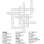 Mots Croises De Noel Francais Crossword   Wordmint Inside French For Christmas Crossword Clue