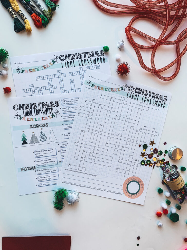 A Christmas Carol Mega Crossword