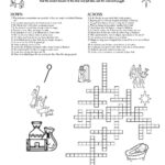 Nativity Crossword Puzzle • Beeloo Printable Crafts And Activities Throughout Christmas Nativity Display Crossword