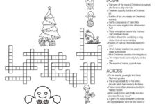 Naughty Or Nice Crossword Puzzle • Beeloo Printable Crafts And for Christmas Morning Activity Crossword