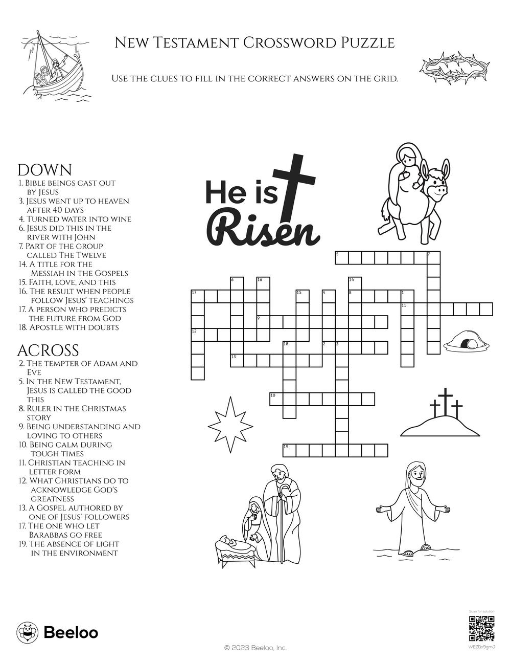 new testament crossword puzzle beeloo printable crafts and intended for group on the 11th day of christmas crossword New Testament Crossword Puzzle • Beeloo Printable Crafts And intended for Group On The 11Th Day Of Christmas Crossword